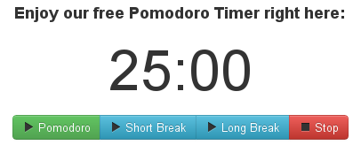 PomodoroEasy Free Pomodoro Timer